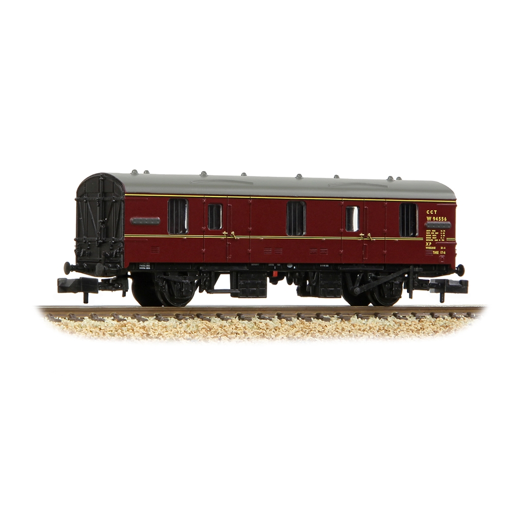 Bachmann Europe Plc BR Mk1 CCT Covered Carriage Truck BR Maroon bachmann-europe-plc-br-mk1-cct-covered-carriage-truck-br-maroon